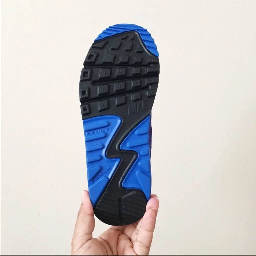 Nike Women's Air Max Sneakers in Blue and White